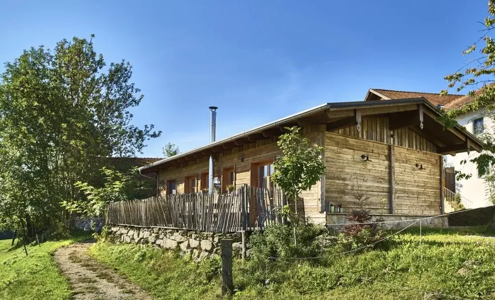 Das Holzhaus am Ferienhof Höfler